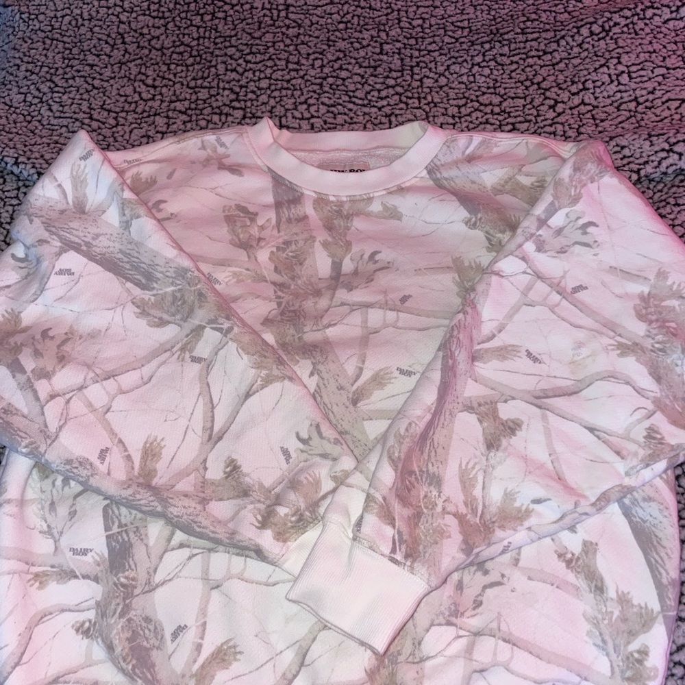 Dairy Boy Woodland Camo Crew